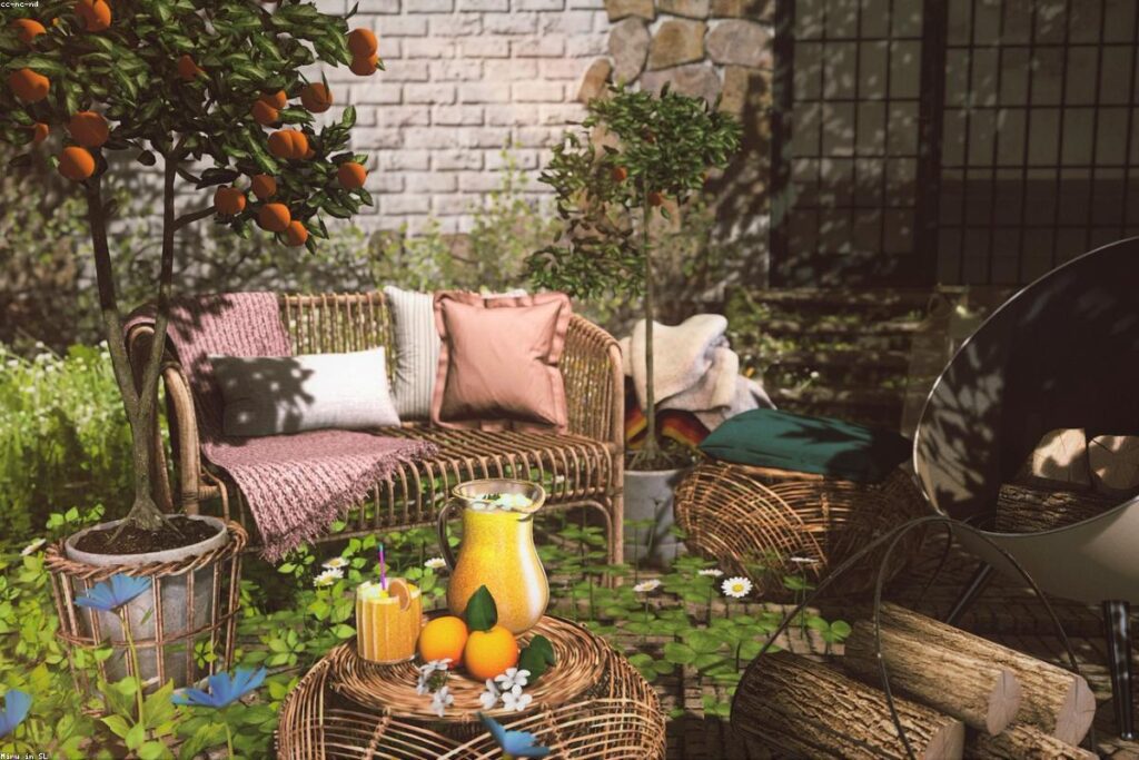 Sillas de ratan sintetico jardin