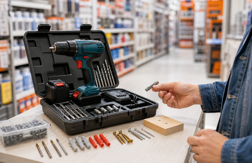 Taladro barato para casa: en qué fijarse antes de comprar